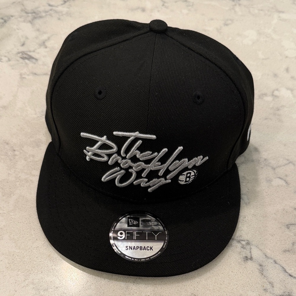 New Era Black and Gray Snapback Hat